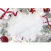 Inductiebeschermer - White Christmas - 85x55 cm