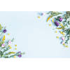 Inductiebeschermer - Little Flowers - 81.2x52 cm