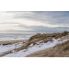 Inductiebeschermer - Frozen Beach - 59x51 cm