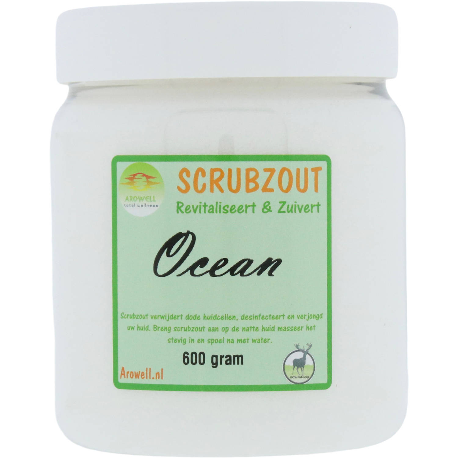 Arowell - Ocean Body Scrub Scrubzout 600 gram