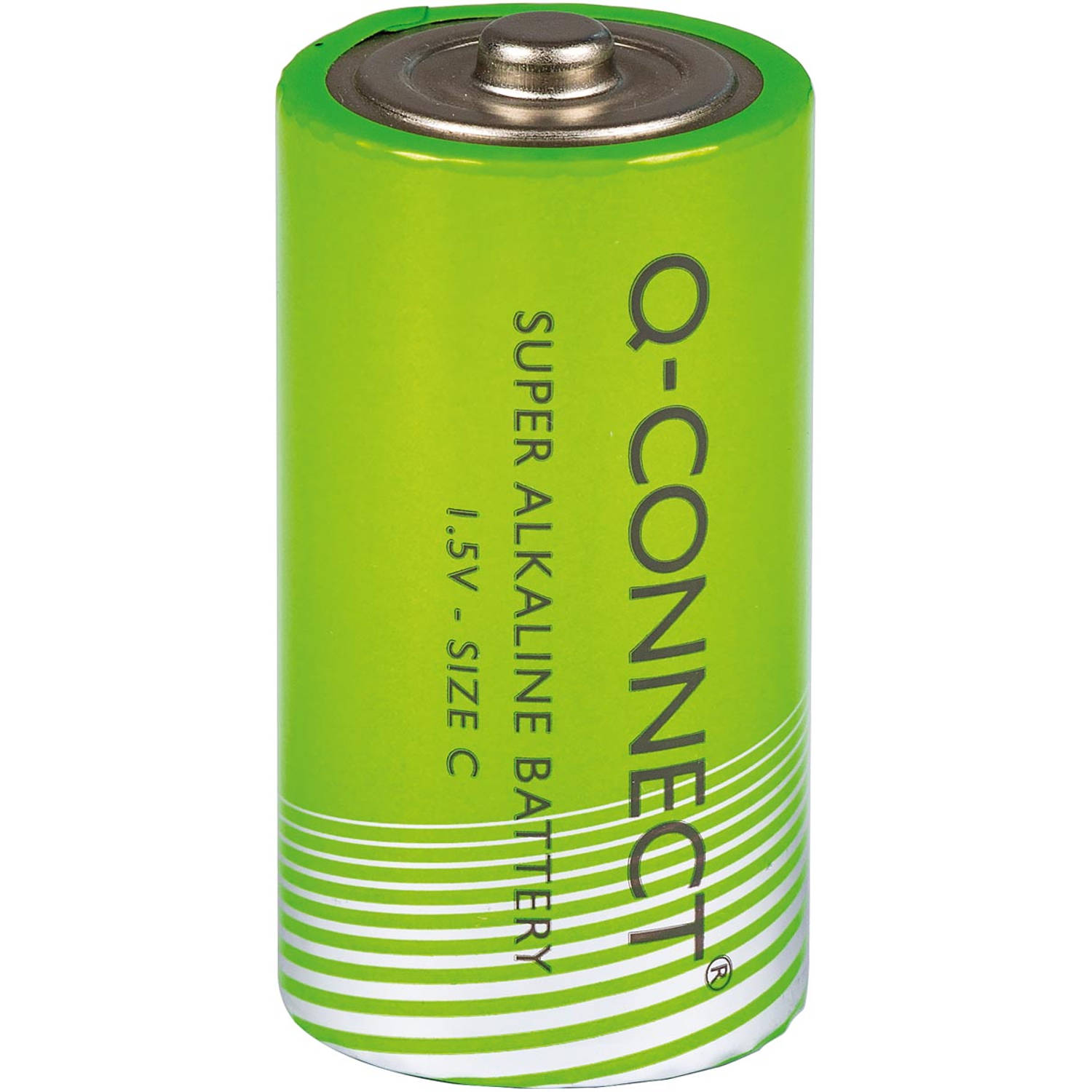 Q-CONNECT batterij alkaline LR14 1.5V 2 stuks 10 stuks