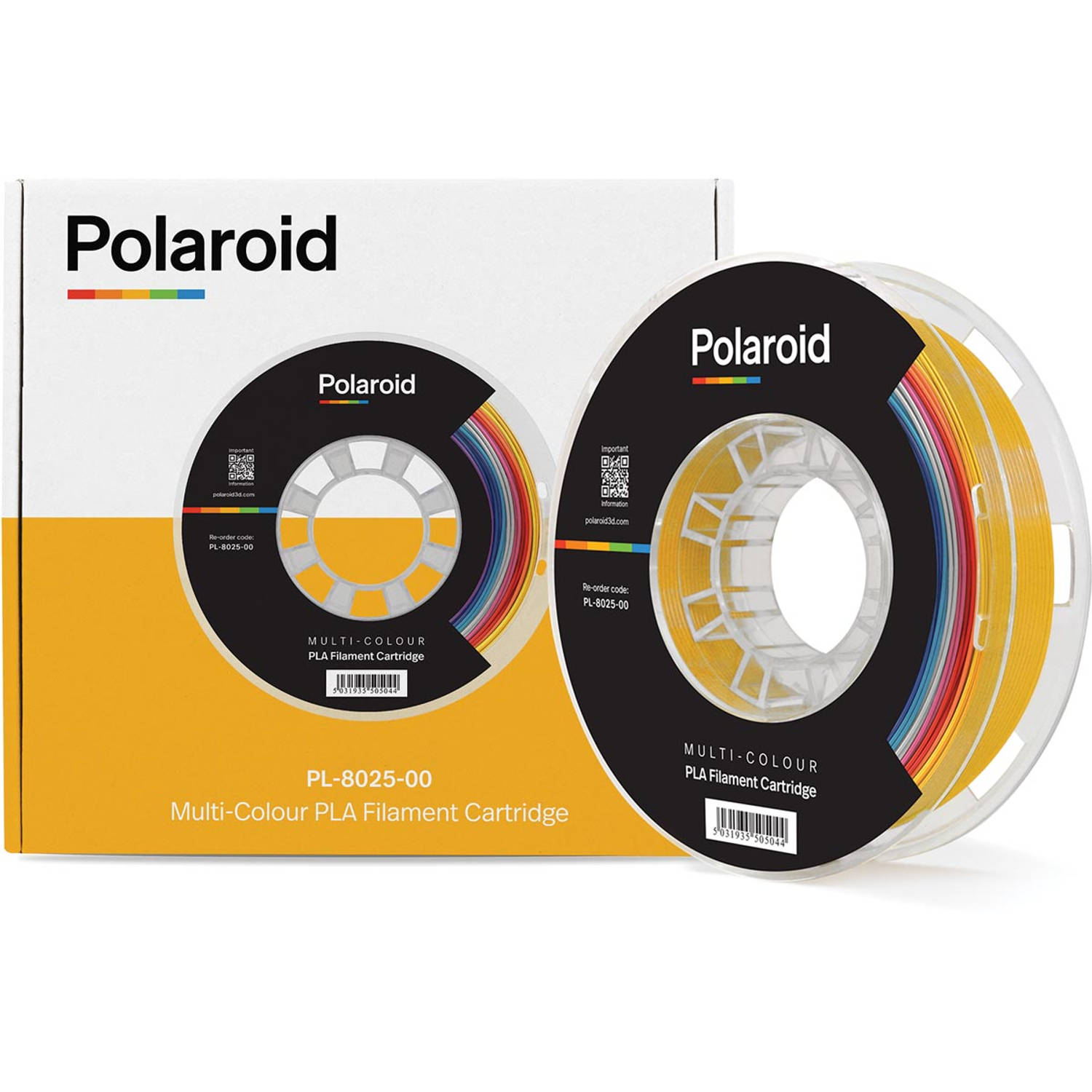 Polaroid 3D Universal Premium PLA filament, 500 g, multi-colour 6 stuks