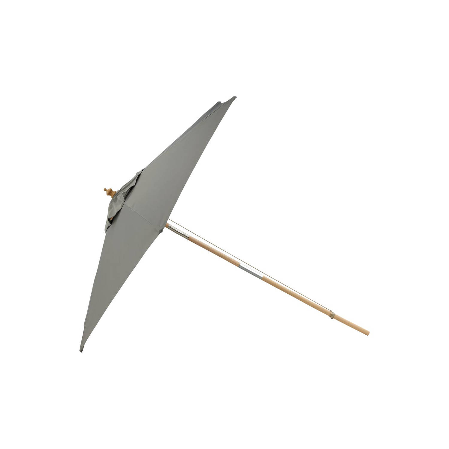 Corypho parasol met kantelfunctie grijs.