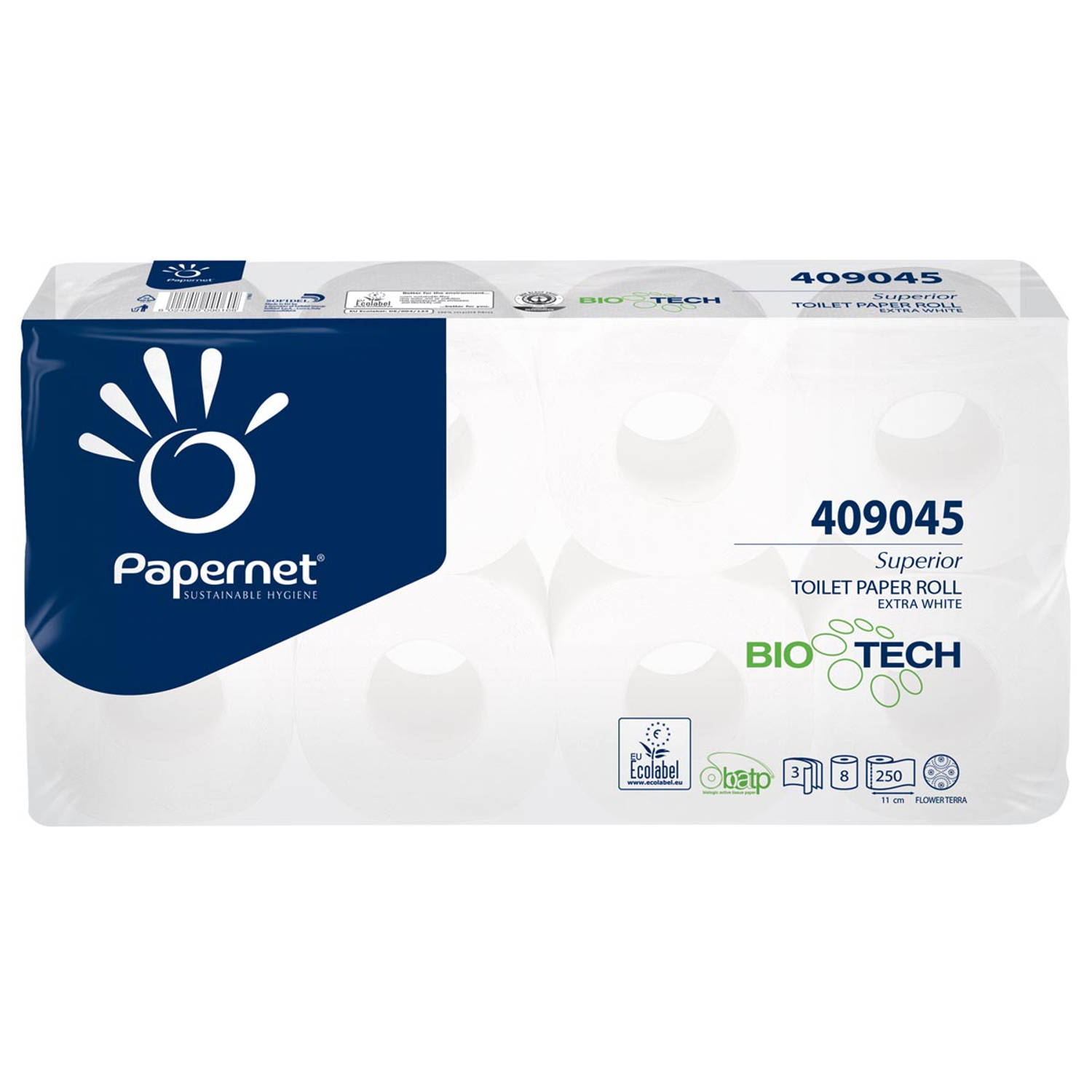 Papernet Papernet Toiletpapier Bio Tech 3-laags (P409045)