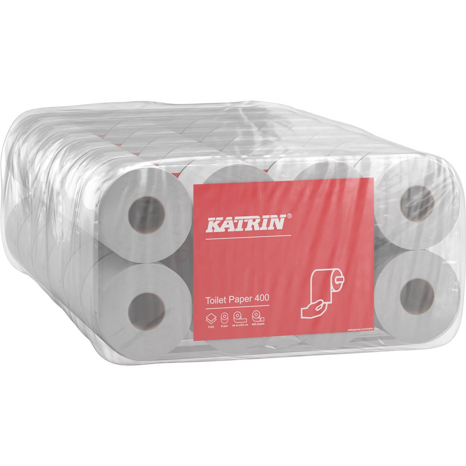Toiletpapier Katrin 14293 Classic 400 2laags 48rollen