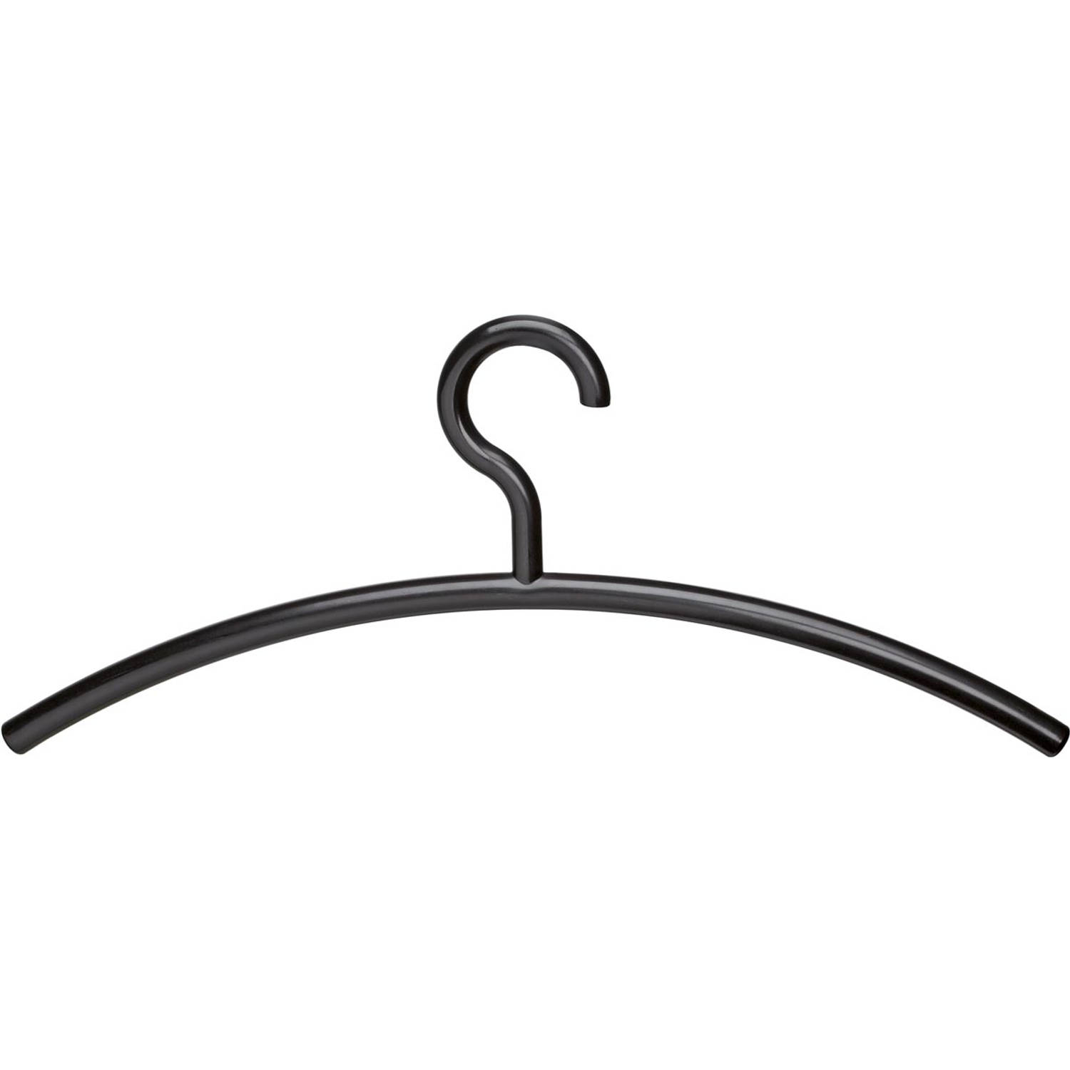 Maul kledinghanger, uit plastic, zwart, pak van 5 stuks 7 stuks