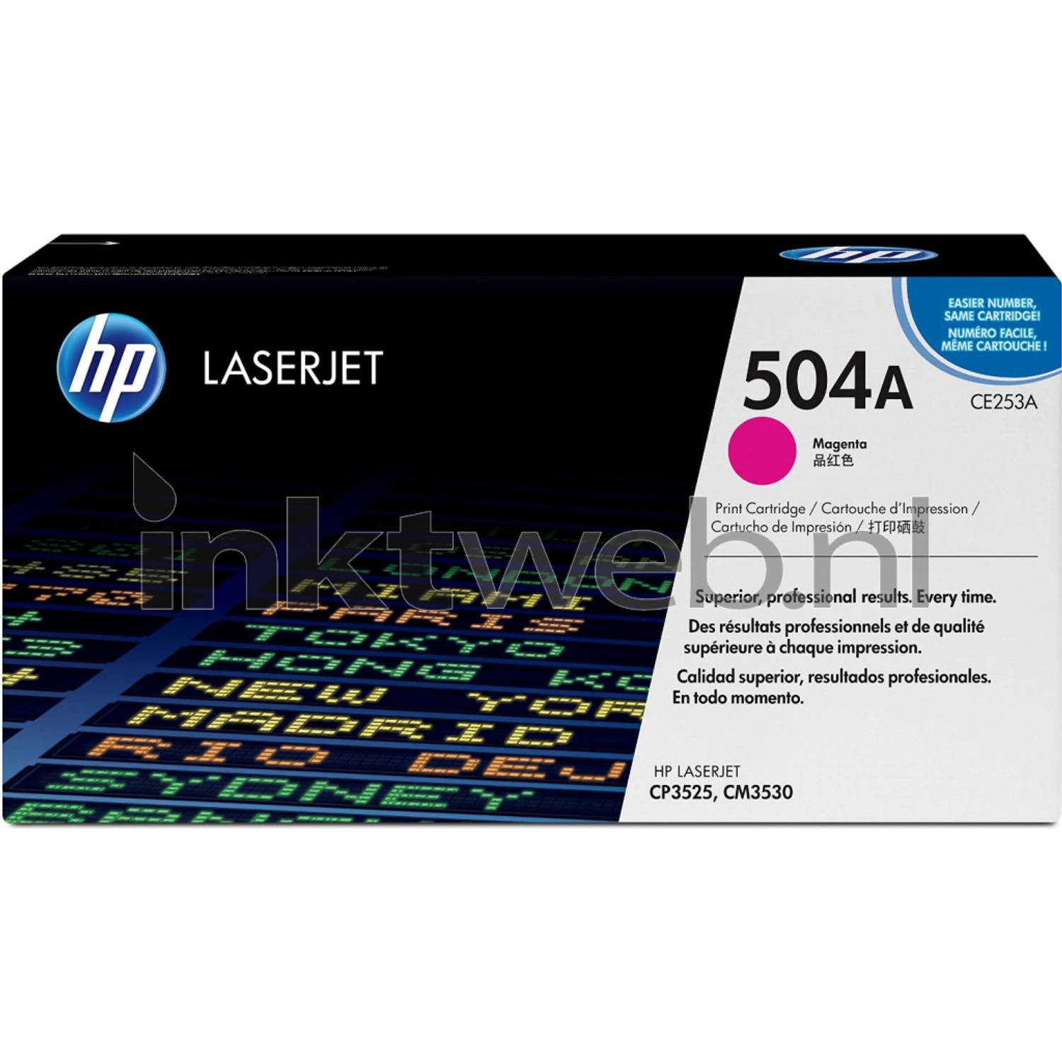 HP 504A contract toner cartridge magenta standard capacity 7.900 paginas 1-pack