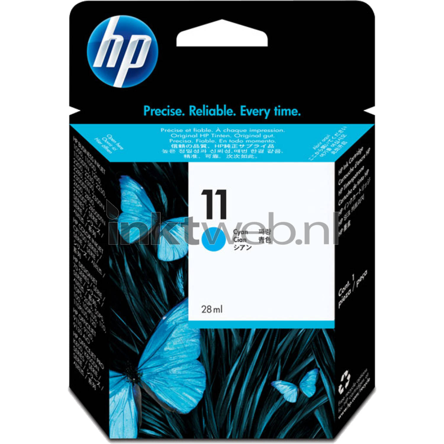 HP 11 inktcartridges 11 (C4836AE)