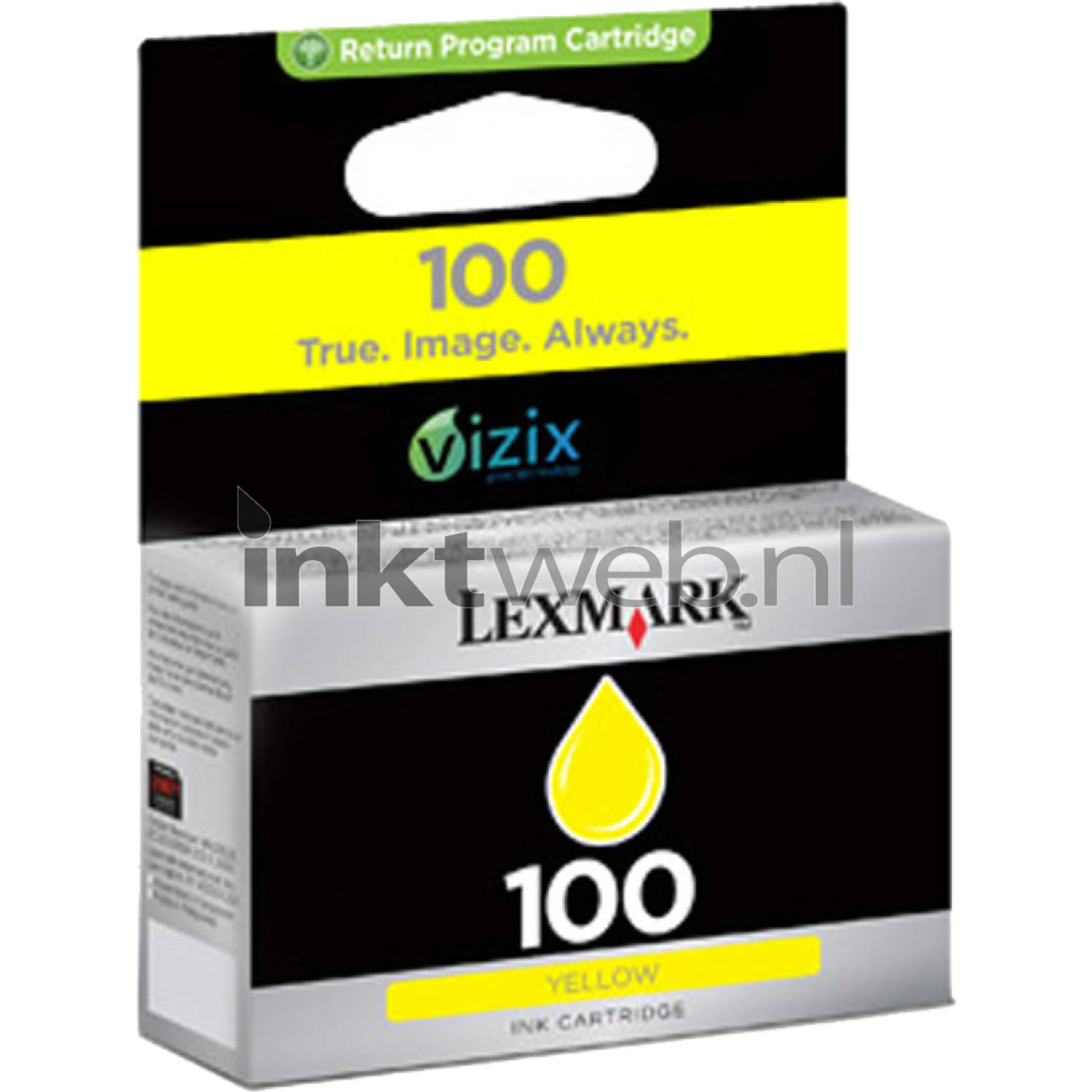 Lexmark 14N0902E inktcartridge Geel