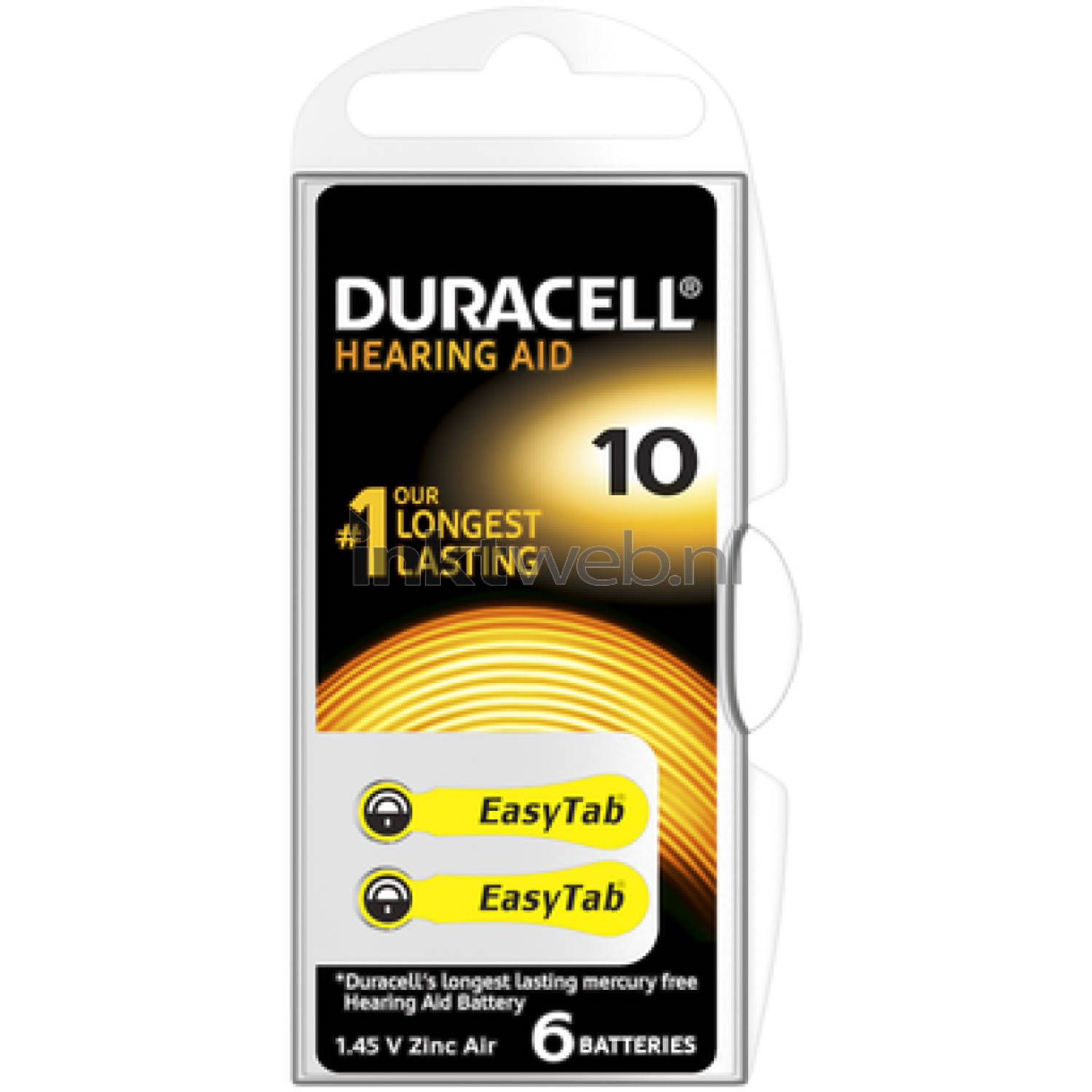 Duracell 10 EasyTab batterijen