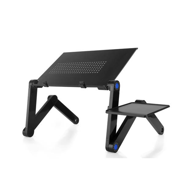 Verstelbare laptoptafel - Laptopstandaard bed / bank - Met muishouder