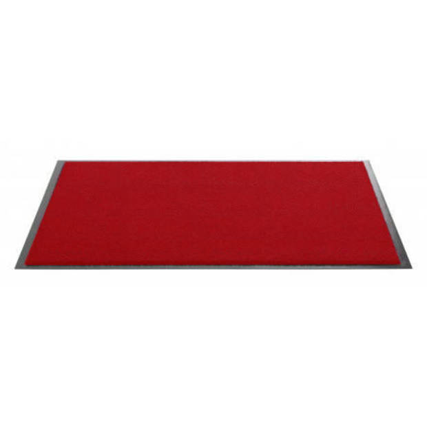 Droogloopmat Twister 90x150cm rood