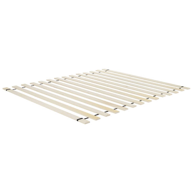 Beliani ARETTE - Tweepersoonsbed-Beige-Fluweel