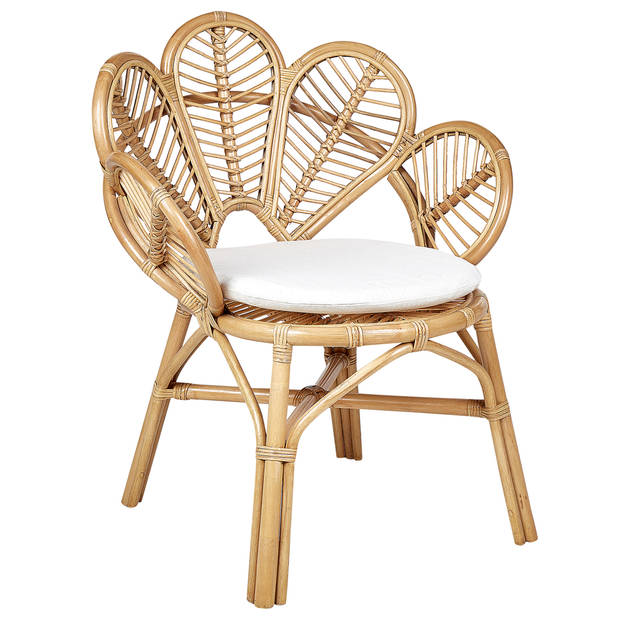 Beliani FLORENTINE II - Fauteuil-Natuurlijk-Rotan