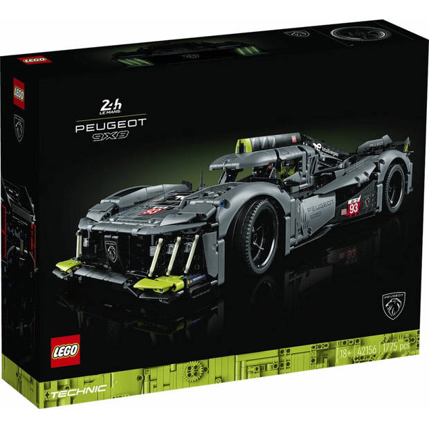 LEGO Technic PEUGEOT 9X8 24H Le Mans Hybrid