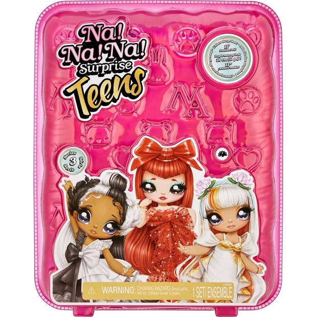 Na! Na! Na! Surprise Teens-pop van serie 3 - Queenie Plume