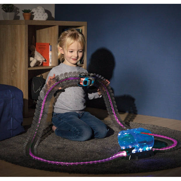 Smoby FleXtreme - Racebaan - Elektronische tunnel - 2,6 m spoor - Exclusief voertuig