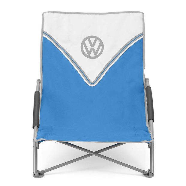 Volkswagen lage campingstoel blauw