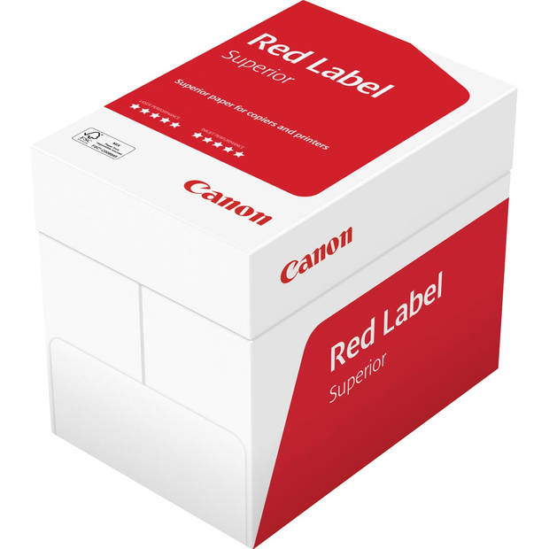 Canon Red Label Superior printpapier ft A4, 80 g, pak van 500 vel 5 stuks