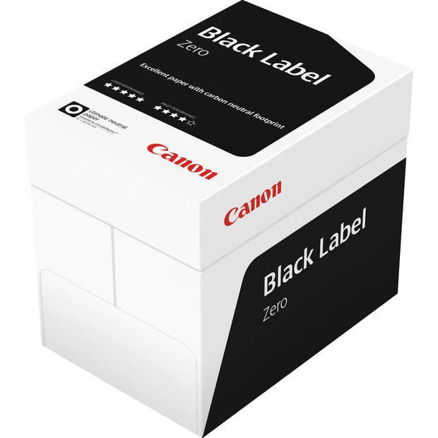 Canon Black Label Zero printpapier ft A4, 80 g, pak van 500 vel 5 stuks