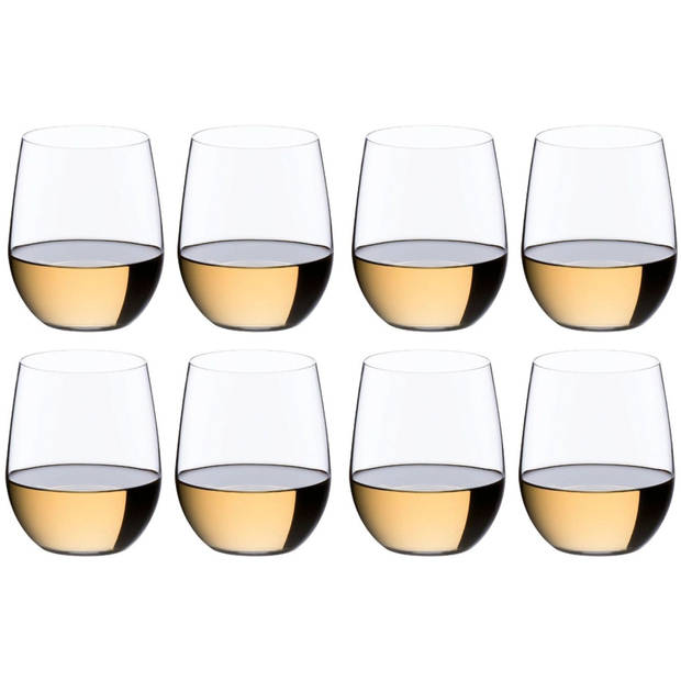 Riedel Witte Wijnglazen O Wine - Viognier / Chardonnay - Pay 6 Get 8