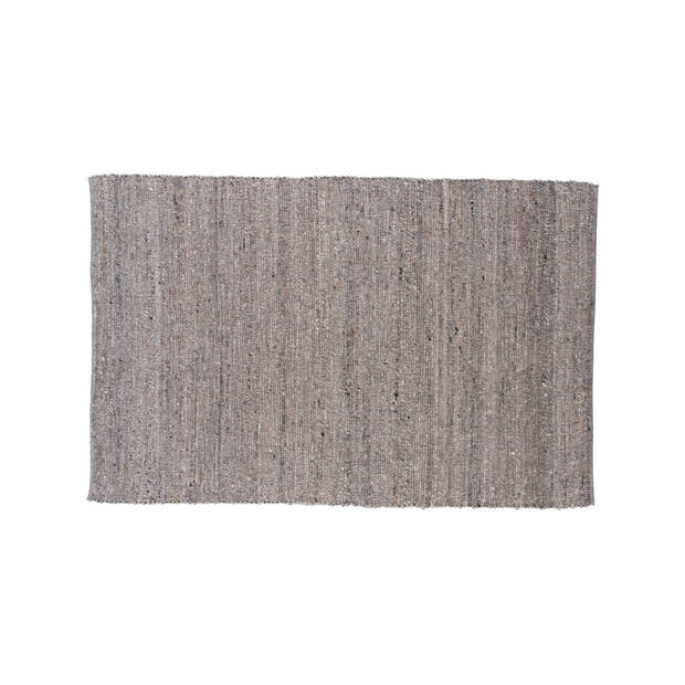 Loump vloerkleed 300x200 cm wol beige, grijs.