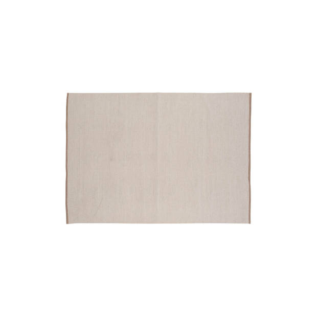 Jaipur vloerkleed 240x170 cm wol beige.