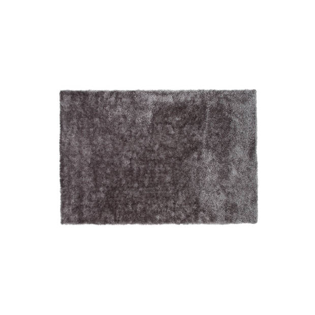 Mattis vloerkleed 290x200 cm polyester grijs.