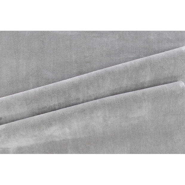 Undra vloerkleed 240x170 cm polyester grijs.