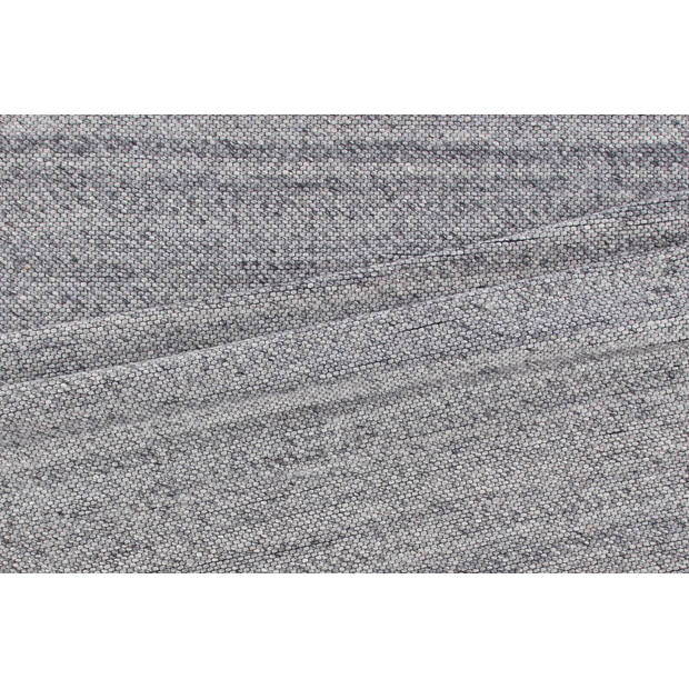 Ganga vloerkleed 300x200 cm wol grijs.