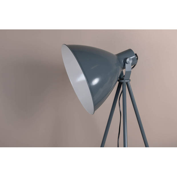 Tiv verlichting vloerlamp 73x63x139,5cm staal grijs, wit.
