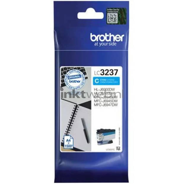 Brother LC-3237C cyaan cartridge