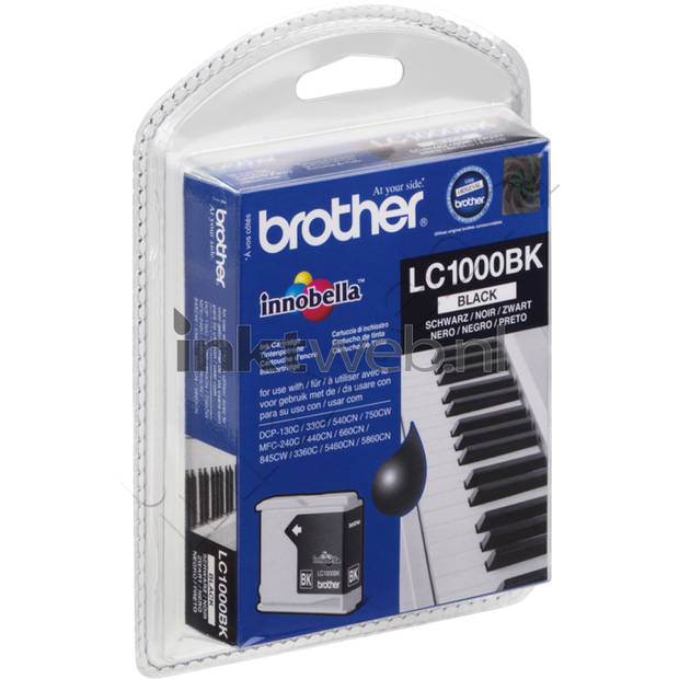 Brother LC-1000BK zwart cartridge