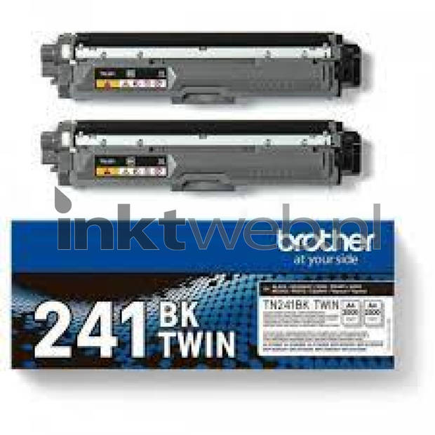 Brother TN-241 Twinpack zwart toner