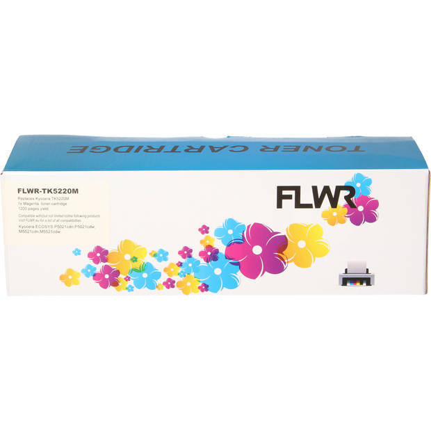 FLWR Kyocera Mita TK-5220 magenta toner