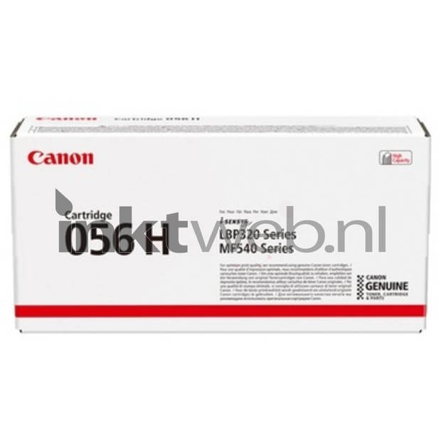 Canon 056H zwart toner