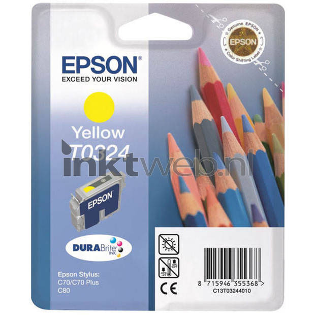 Epson T0324 geel cartridge