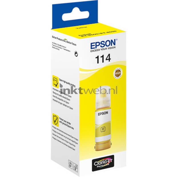 Epson 114 Inktfles geel cartridge