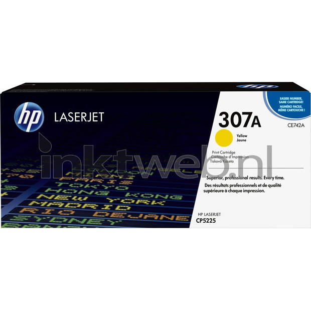 HP 307A geel toner