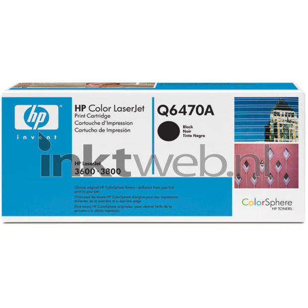 HP 501A zwart toner