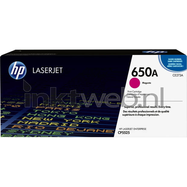 HP 650A magenta toner