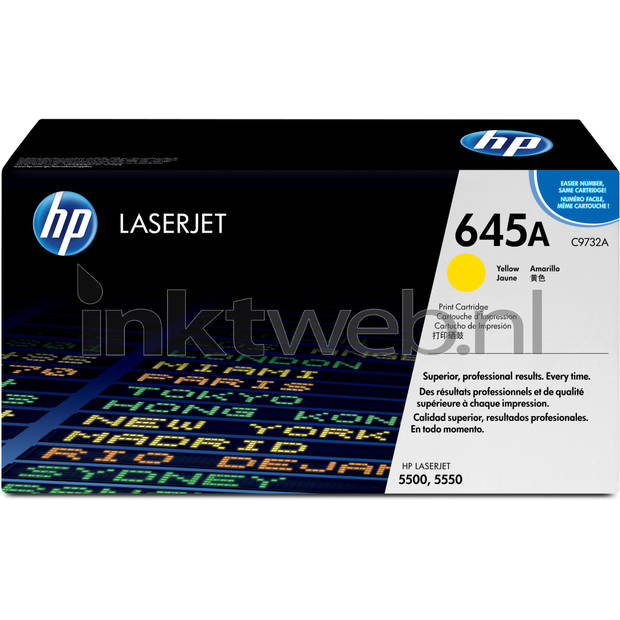 HP 645A geel toner