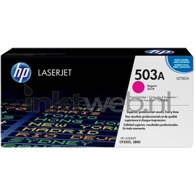 HP 503A magenta toner