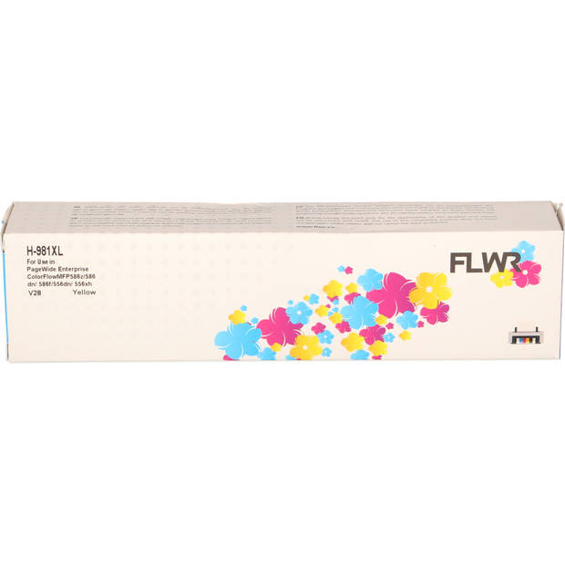 FLWR HP 981X geel cartridge