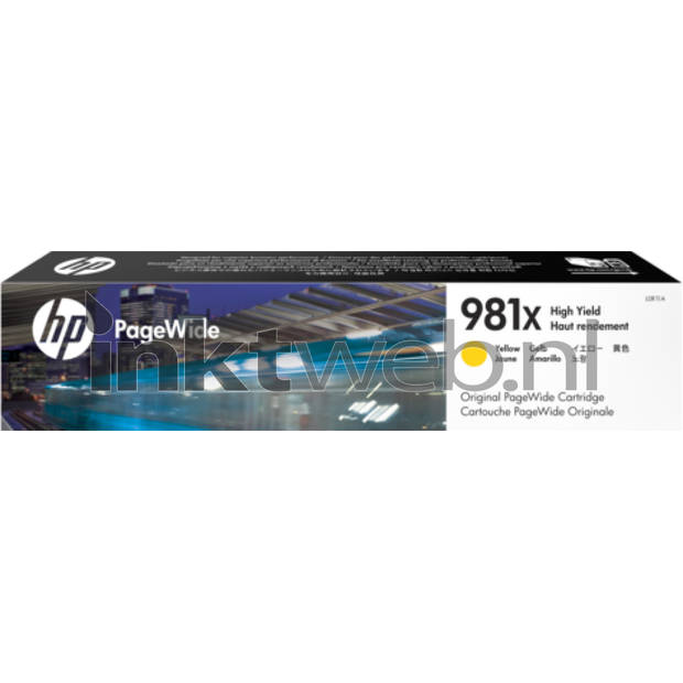 HP 981X geel cartridge