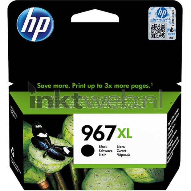 HP 967XL zwart cartridge