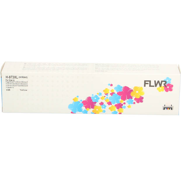 FLWR HP 973X geel cartridge