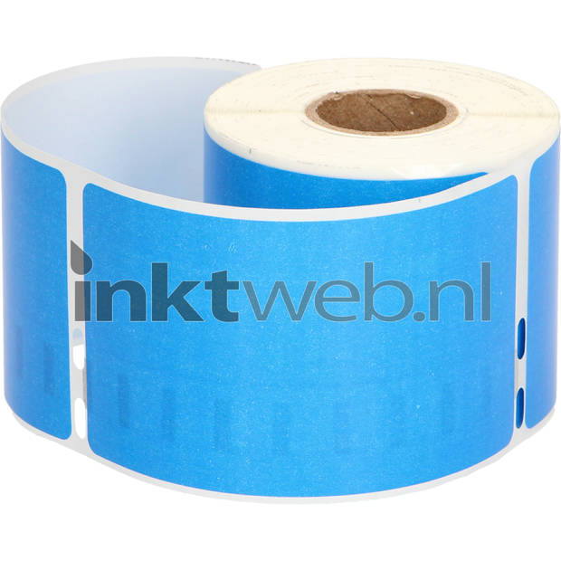 FLWR Dymo 99014 Adreslabel groot 101 mm x 54 mm blauw labels