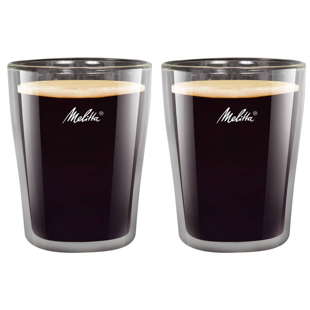 Melitta Glas Espresso 200ml 2 Stuks 6761117