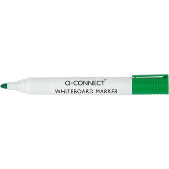 Q-CONNECT whiteboardmarker, 2-3 mm, ronde punt, groen